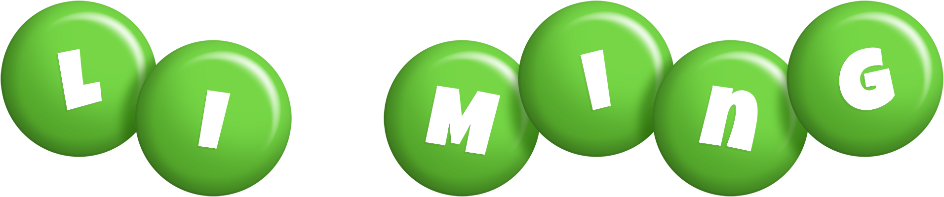 Li Ming candy-green logo